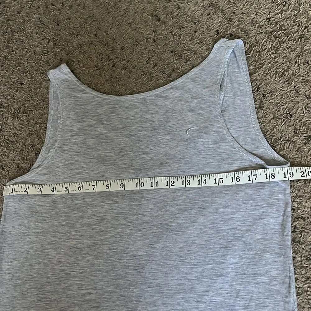 Zyia Active Ash Swirl Tank athletic top gray - Picture 9 of 10